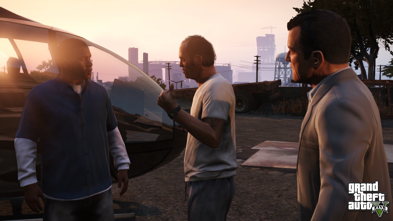 Franklin Trevor E Michael Do GTA V Franklin Trevor E Michael Do GTA V
