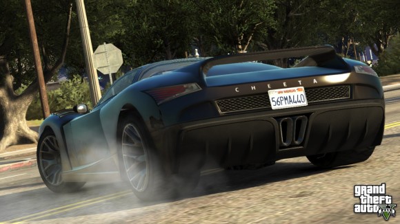 Screenshot do carro Cheetah do GTA V
