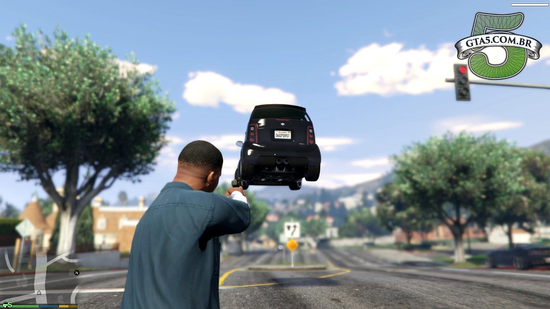 Levitando Um Carro O Mod Da Arma De Gravidade Para Gta V Gta