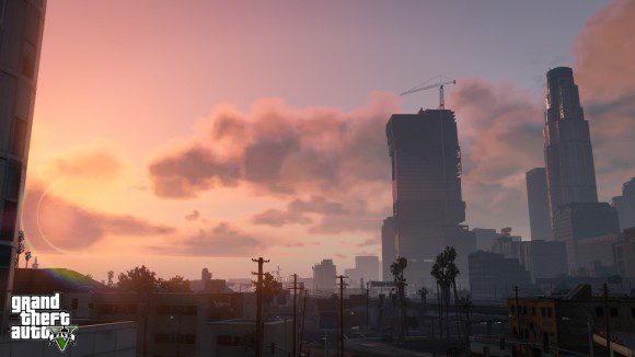 Entardecer em Los Santos